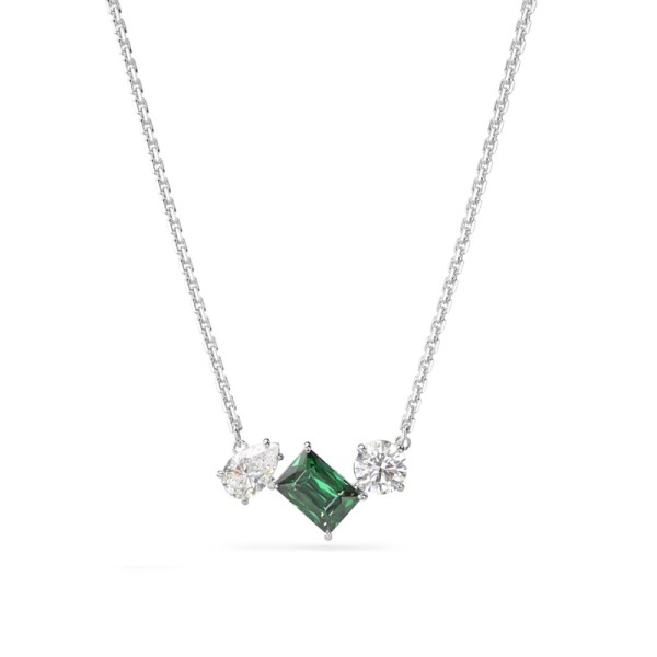 Κρεμαστό Swarovski Mesmera Μικτά κοψίματα, Πράσινο, επιροδιωμένο 5668278 Κρεμαστό Swarovski Mesmera Μικτά κοψίματα, Πράσινο, επιροδιωμένο 5668278