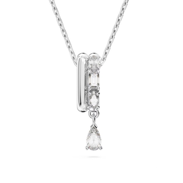 Κρεμαστό Swarovski Dexera Μικτά κοψίματα, Λευκό, Ρόδιο 5671819 Κρεμαστό Swarovski Dexera Μικτά κοψίματα, Λευκό, Ρόδιο 5671819