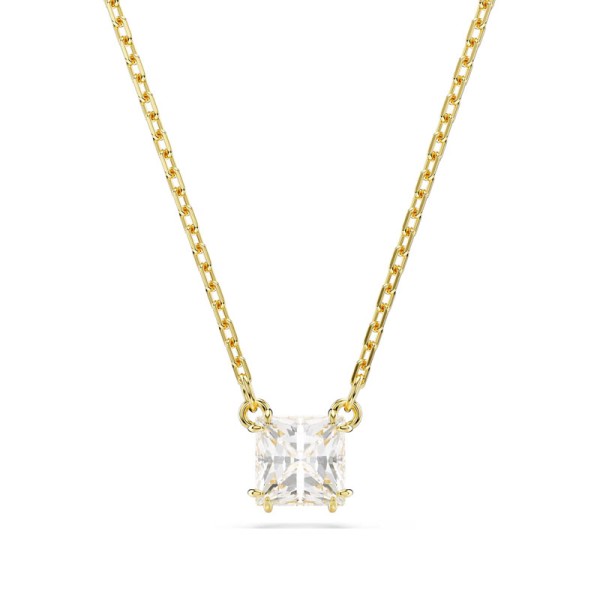 Swarovski Μενταγιόν Stilla Λευκό, Επιμετάλλωση σε χρυσαφί τόνο 5693153 Swarovski Μενταγιόν Stilla Λευκό, Επιμετάλλωση σε χρυσαφί τόνο 5693153