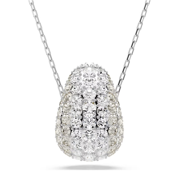 SWAROVSKI Μενταγιόν Sublima Στρογγυλή κοπή, Λευκό, Επιμετάλλωση ροδίου 5697190 SWAROVSKI Μενταγιόν Sublima Στρογγυλή κοπή, Λευκό, Επιμετάλλωση ροδίου 5697190
