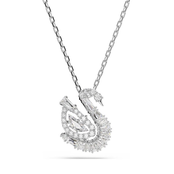 Swarovski Μενταγιόν Swan Μείξη κοπών, Κύκνος, Λευκό 5732412 Swarovski Μενταγιόν Swan Μείξη κοπών, Κύκνος, Λευκό 5732412