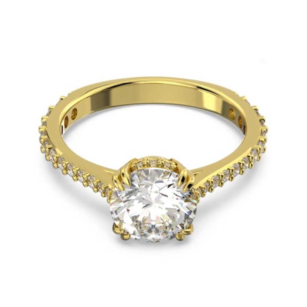 Swarovski Δαχτυλίδι κοκτέιλ Constella Princess έκοψε λιθόστρωτα Λευκό επίχρυσο 5642619 Swarovski Δαχτυλίδι κοκτέιλ Constella Princess έκοψε λιθόστρωτα Λευκό επίχρυσο 5642619