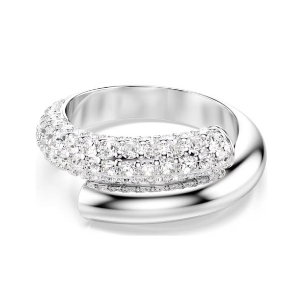 Swarovski Δαχτυλίδι Dexera Λευκό, ρόδιο 5695937 Swarovski Δαχτυλίδι Dexera Λευκό, ρόδιο 5695937