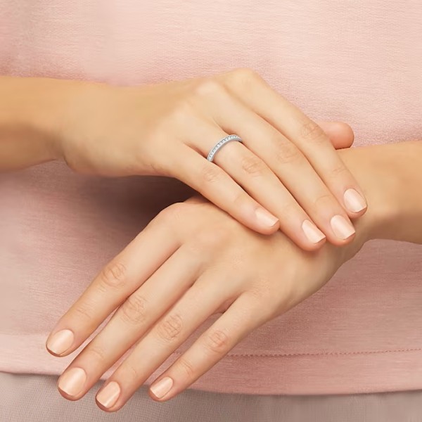 Δαχτυλίδι Swarovski Σπάνιο Λευκό, ρόδιο Δαχτυλίδι Swarovski Σπάνιο Λευκό, ρόδιο