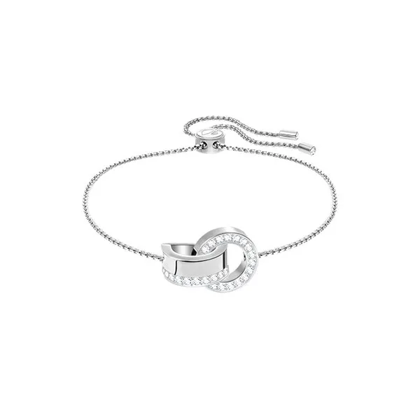 SWAROVSKI Κούφιο Βραχιόλι Λεύκο Ρόδιο 5373969