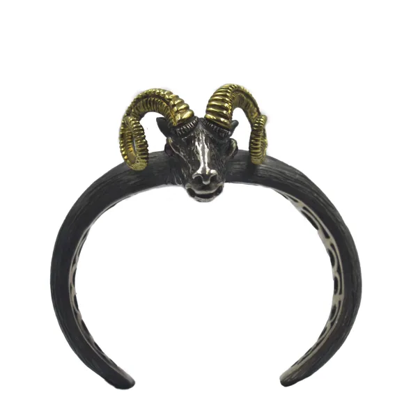 Tony Mara ασημένιο χειροποίητο βραχιόλι ταύρου