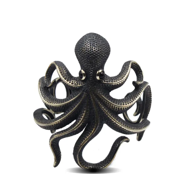 Tony Mara Βραχιόλι χταπόδι από ασήμι 925 οξειδωμένο 