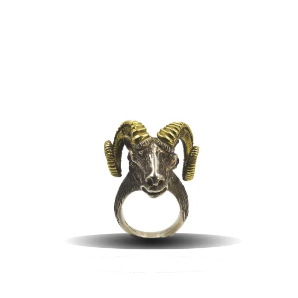 Tony Mara δαχτυλίδι κατσίκα ασήμι 925