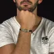 Dimitrios Exclusive Βραχιόλι από ασήμι κορδόνι B99-3