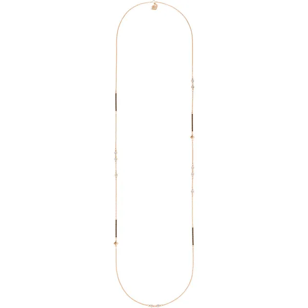 Swarovski Κολιέ με λαμπερό ροζ χρυσό 5273302