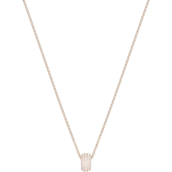 Swarovski Στρογγυλό πέτρινο δαχτυλίδι ροζ ροζ-χρυσό επιμεταλλωμένο 5383957