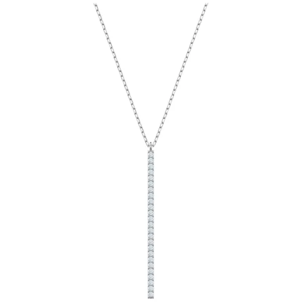 Κολιέ Swarovski Μόνο Y Λευκό Ρόδιο 5462753