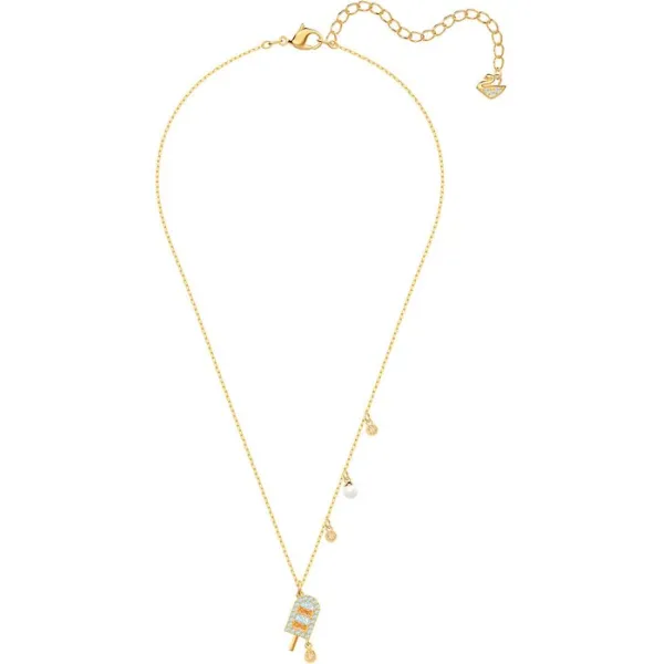 Swarovski Δεν Μετανιώνω Παγωτό μενταγιόν πολύχρωμο σε επίχρυσο τόνο 5465294