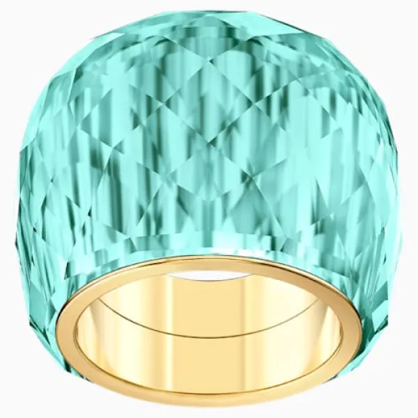 Swarovski Νιρβάνα Δαχτυλίδι Μπλε Χρυσός-Τόνος Pvd