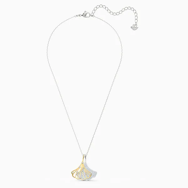 Swarovski Εκπληκτικό μενταγιόν Γινκο Λευκό Μικτό Μεταλλικό Φινίρισμα 5515462