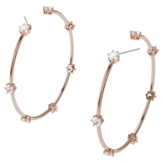 Constella hoop earrings rose-gold tone 5609706
