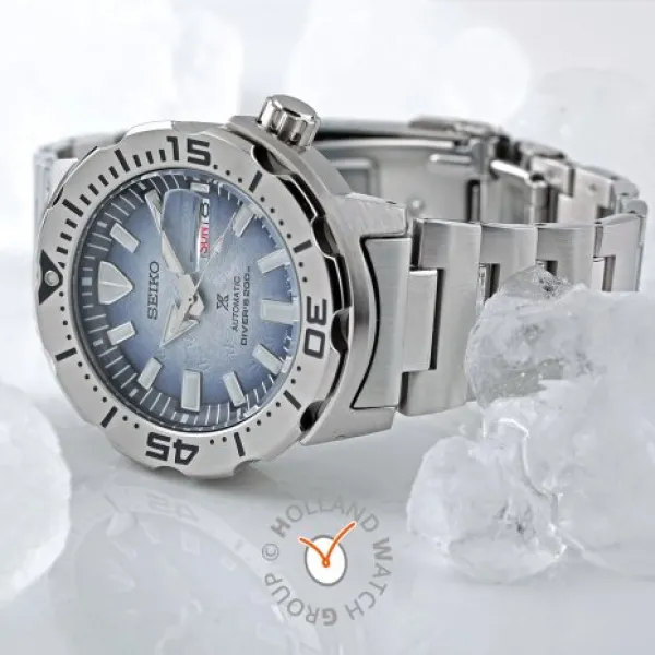 Seiko ρολόι Prospex - Ανταρκτική Monster `Σώστε τον Ωκεανό' SRPG57K1