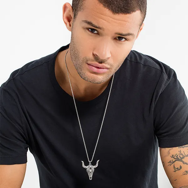 THOMAS SABO Κρεμαστό Ταυροκεφαλή PE725-641-11