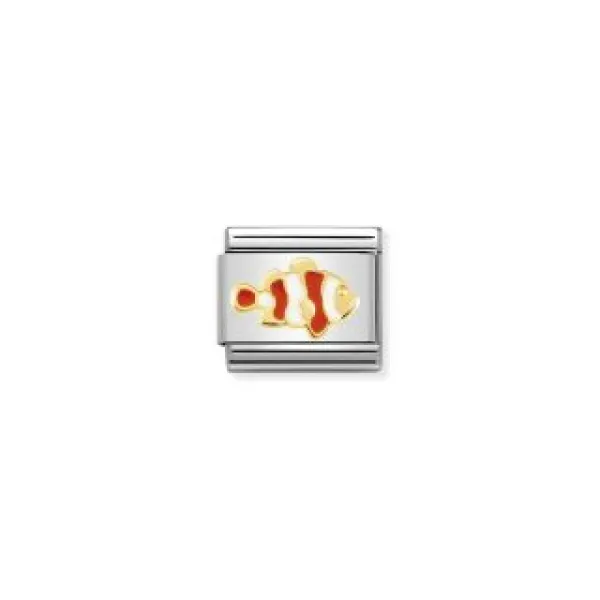 NOMINATION Link Enamel Clownfish 030272/40