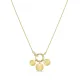SWAROVSKI Κολιέ Charm GINGER, ΛΕΥΚΟ, Χρυσό γυαλιστερό 5567530