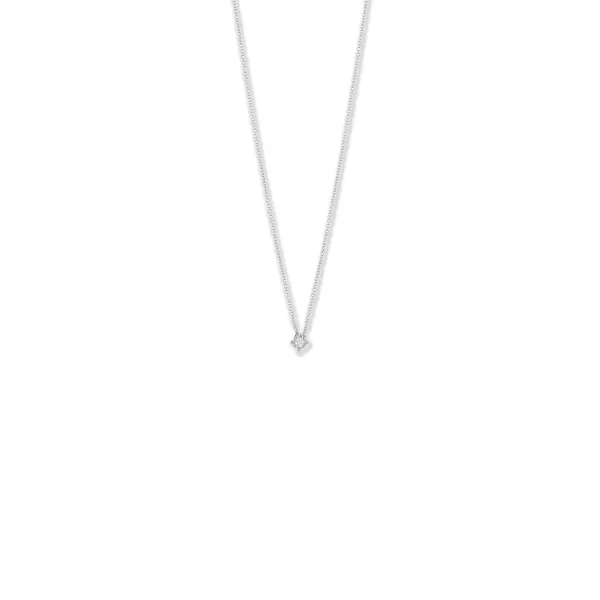 NIKOS FANOURAKIS ΚΟΛΙΕ 18Κ ΜΕ 1 διαμάντι μπριγιάν κοπής NS2013-06W