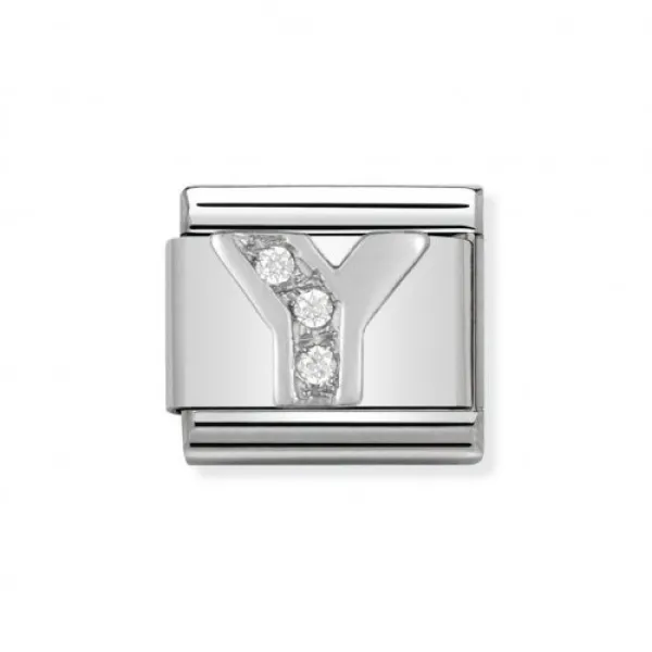 NOMINATION ITALY Classic LINK γράμμα Y ασήμι 925