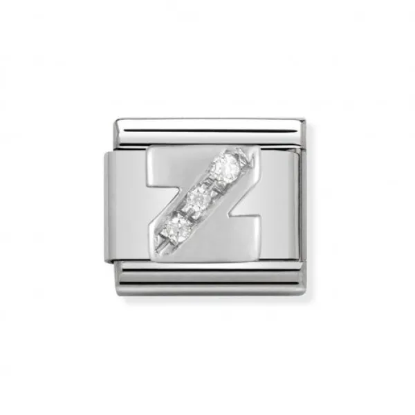 NOMINATION ITALY Classic LINK γράμμα Z ασήμι 925