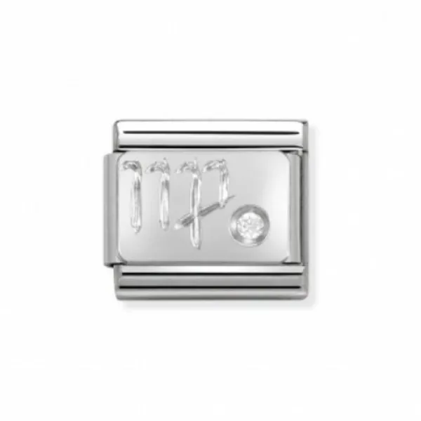 NOMINATION ITALY Classic LINK ζώδιο Παρθένος ασήμι 925