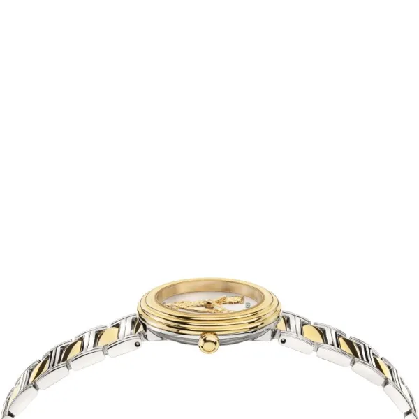 Versace Γυναικείο ρολόϊ με V-μοτίβο