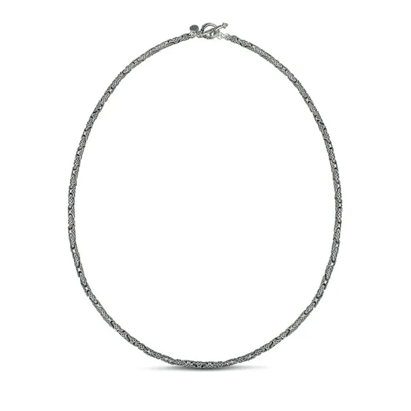 Dimitrios Exclusive Κολιέ ασημένια αλυσίδα AL6