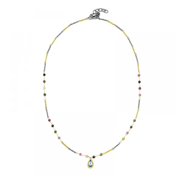 Dimitrios Exclusive Μενταγιόν με Κρύσταλλο σε Σχήμα Δάκρυ M135-6