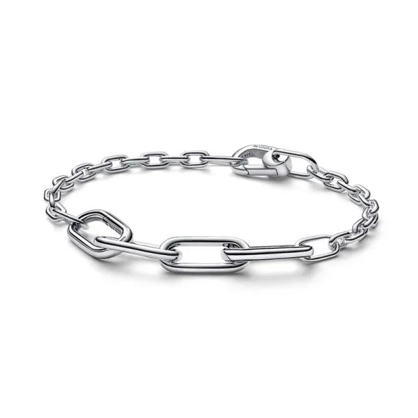 Pandora Βραχιόλι Maglia Link Slim ME ασήμι 925 με κρίκους 592340C00