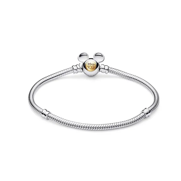 Pandora Βραχιόλι ασ. 925 με χρυσό 14Κ, Disney 100 Mickey 592514C00