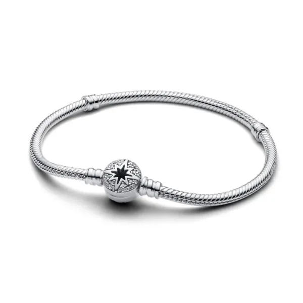 Pandora Βραχιόλι με αλυσίδα-φίδι και κούμπωμα με τον πολικό αστέρα 593584C01