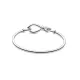Pandora Βραχιόλι Ασημί 925 Σχήμα Άπειρο 598893C00