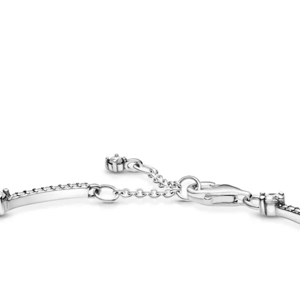 Pandora Βραχιόλι με λαμπερές πέτρες Pavé Bars 599217C02