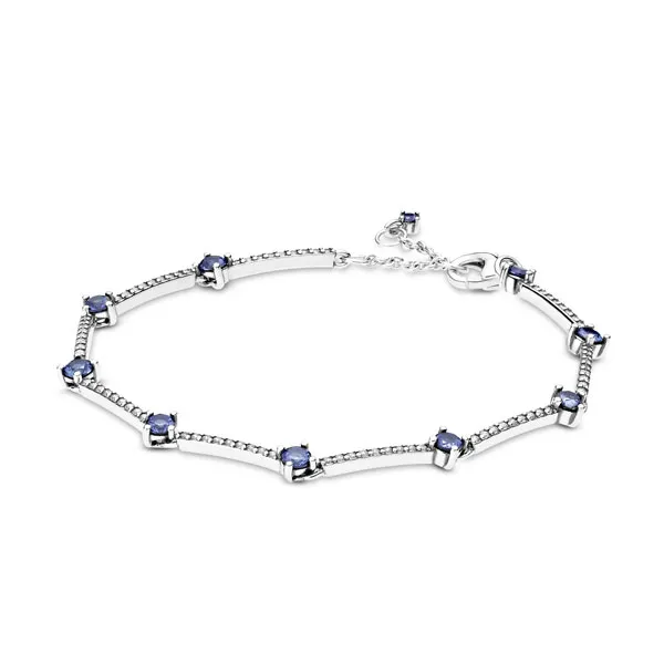 Pandora Βραχιόλι με λαμπερές πέτρες Pavé Bars 599217C01