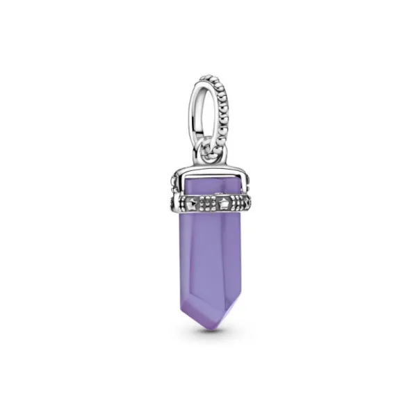 Pandora Μωβ Φυλαχτό Μενταγιόν 399185C01
