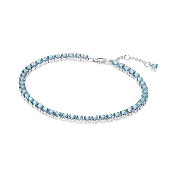 Pandora Λαμπερό μπλε βραχιόλι 591469C03