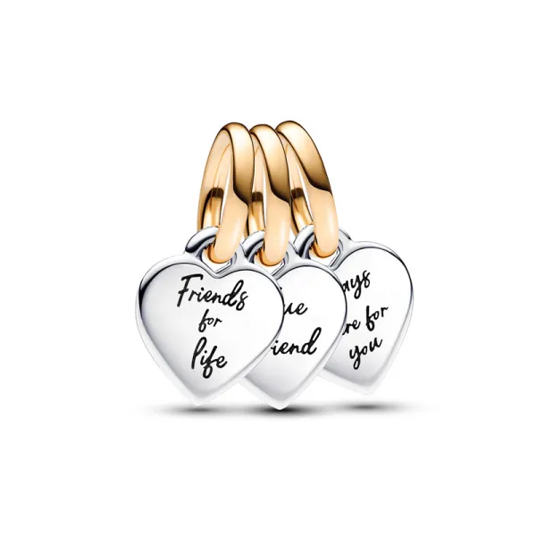 Pandora Τριπλό Γούρι κρεμαστό 762722C00