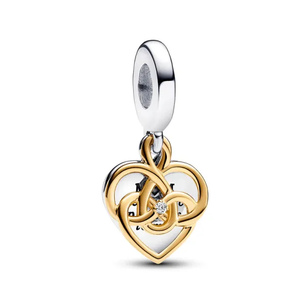 Pandora Καρδιά Κρεμαστή Διπλή 763237C01