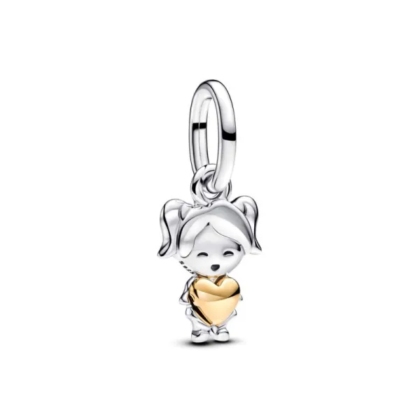 Pandora Κρεμαστό σύμβολο με χαρούμενο κοριτσάκι 763601C00