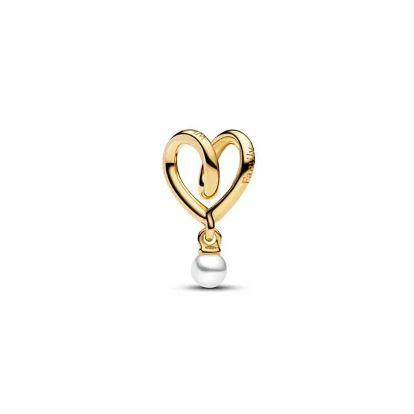 Pandora Σύμβολο Καρδιά χρυσό 14k με πέρλα 764138C01