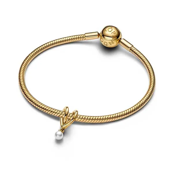 Pandora Σύμβολο Καρδιά χρυσό 14k με πέρλα 764138C01