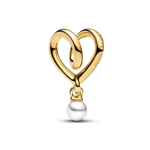 Pandora Σύμβολο Καρδιά χρυσό 14k με πέρλα 764138C01