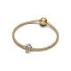 Pandora Σύμβολο Σπίτι ασημί και χρυσό 14k 764145C00