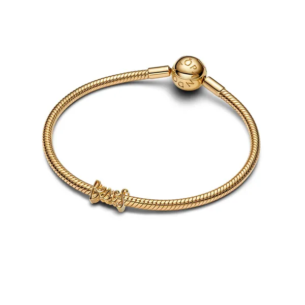 Pandora Σύμβολο Φιλιά Λέξη επίχρυσο 14k 764422C00