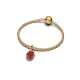 Pandora Σύμβολο Άλογο Κόκκινο Επίχρυσο 764431C01