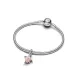 Pandora Σύμβολο Χελώνα Ροζ Ασημί 925 Επίχρυσο 764432C01