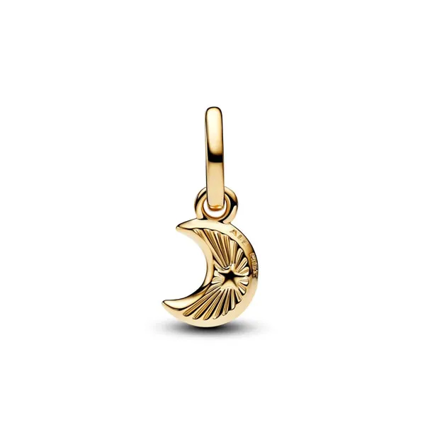 Pandora Σύμβολο Φεγγάρι με ροζ επιχρύσωση 14κ 764614C01